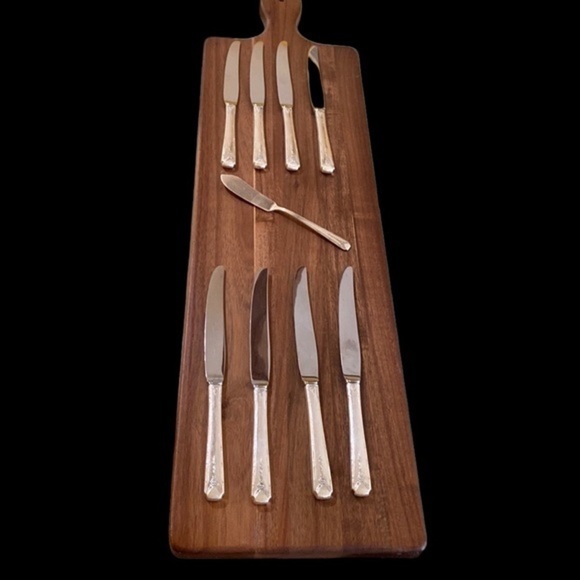 Community Other - 9 piece Antique Vintage silverware Community Silverplate knives 1930 pattern #1